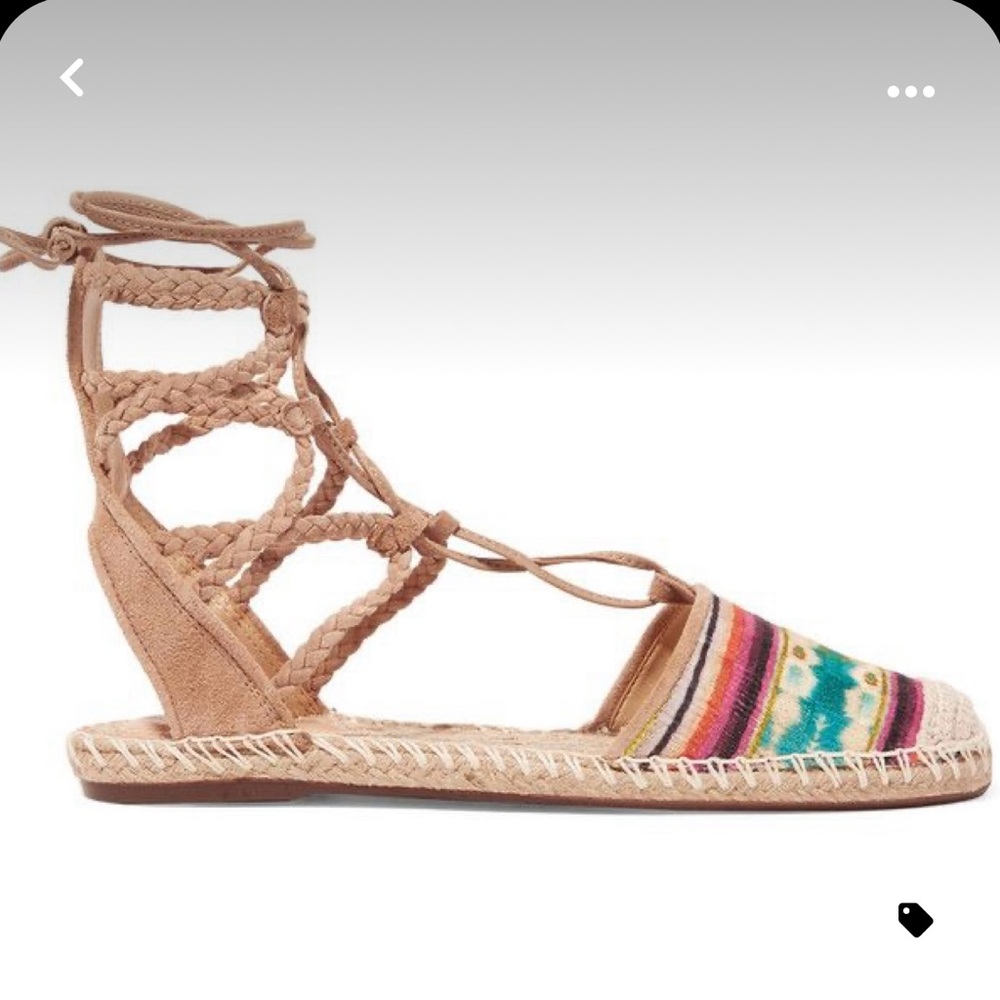 Schutz Kobi Lace-up Espadrilles
